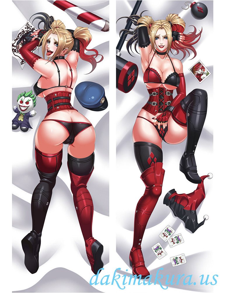 Harley Quinn Anime Dakimakura Japanese Hugging Body Pillow Cover